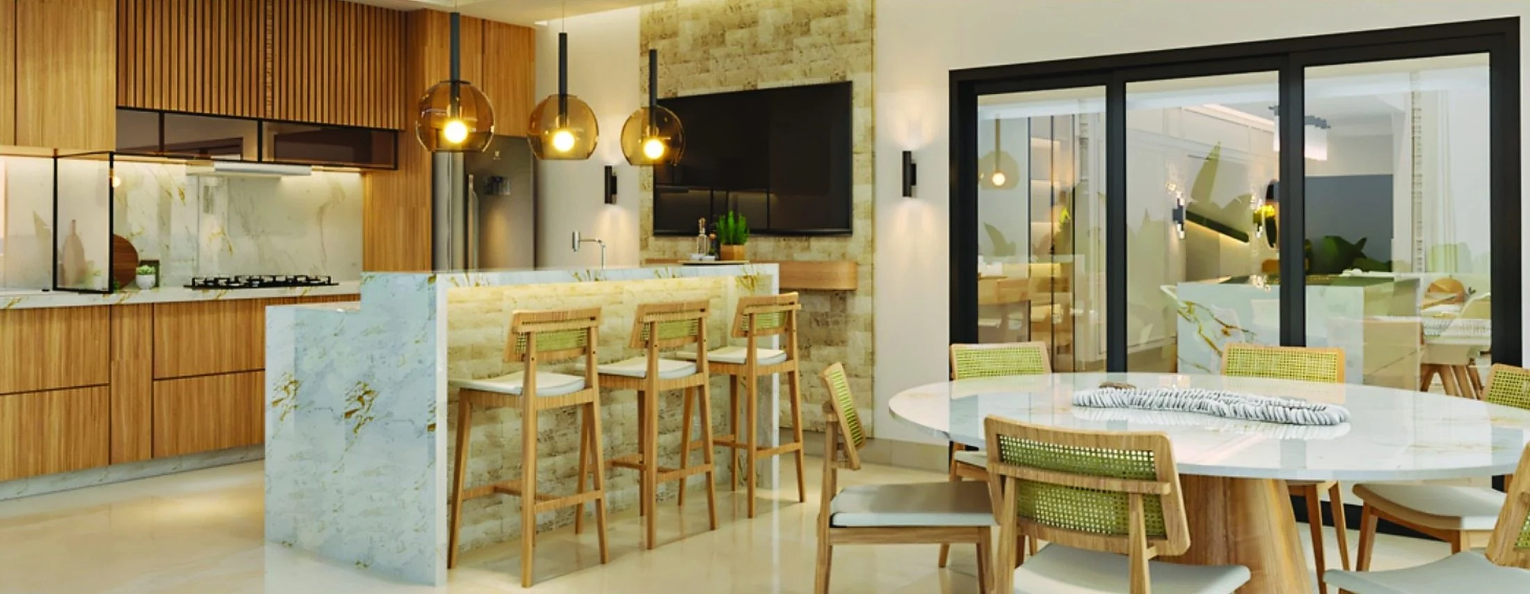 Casa Milão — Cozinha Ilha